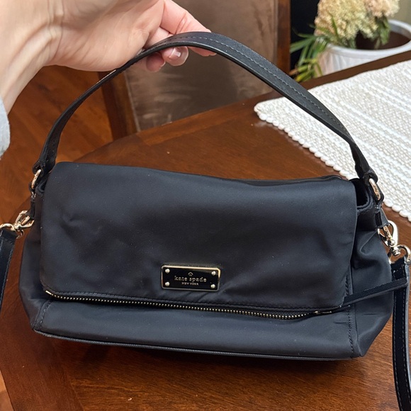 ♠️Kate Spade ♠️ Black Nylon Crossbody Bag❤️ - Picture 6 of 6